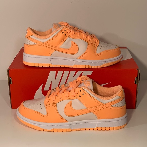🍑[BRAND NEW] NIKE DUNK LOW PEACH CREAM WOMENS SHOES SIZE 7.5 LOW TOP SNEAKERS🍑 - Picture 10 of 14